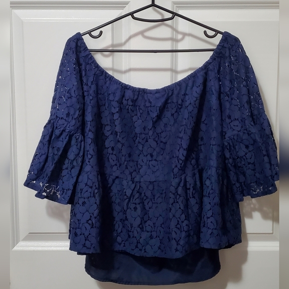 A.N.A Lace Off Shoulder Blouse - Picture 7 of 9